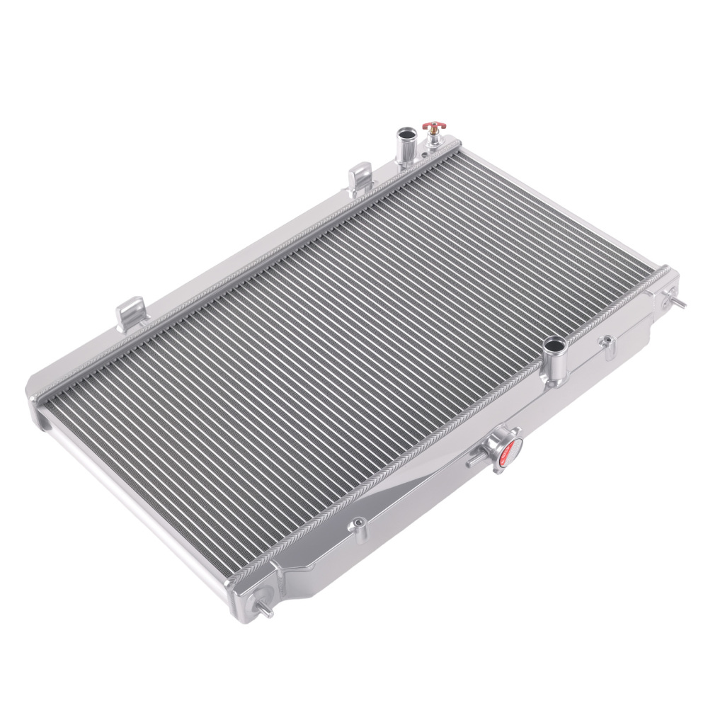 2 Row Aluminum Engine Coolant Radiator compatible for Nissan Sentra SE-R 1.8L 2.5L 00-06
