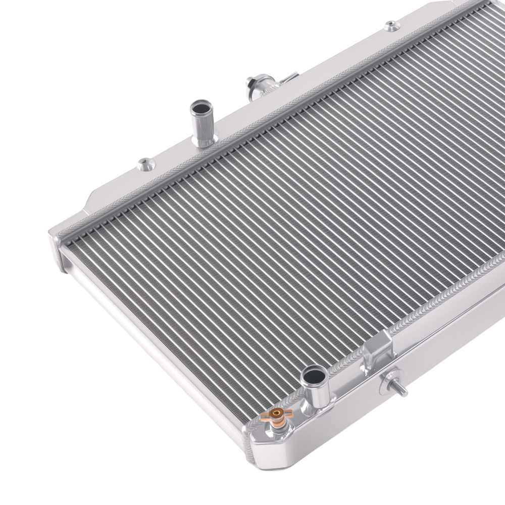 2 Row Aluminum Engine Coolant Radiator compatible for Nissan Sentra SE-R 1.8L 2.5L 00-06