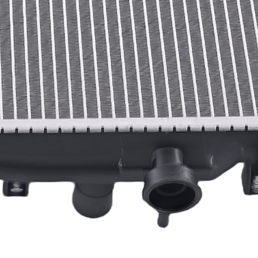 Aluminum Engine RadiatorAC Condenser compatible for Honda Civic 2001-2004 19010PMMA02