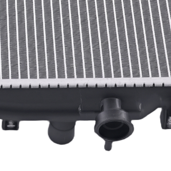 Aluminum Engine RadiatorAC Condenser compatible for Honda Civic 2001-2004 19010PMMA02