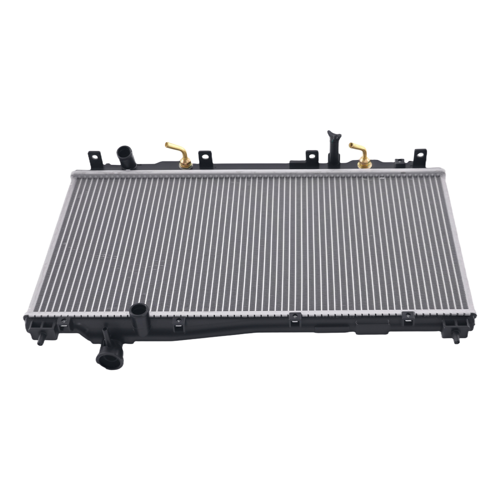 Aluminum Engine RadiatorAC Condenser compatible for Honda Civic 2001-2004 19010PMMA02
