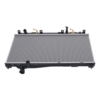 Aluminum Engine RadiatorAC Condenser compatible for Honda Civic 2001-2004 19010PMMA02