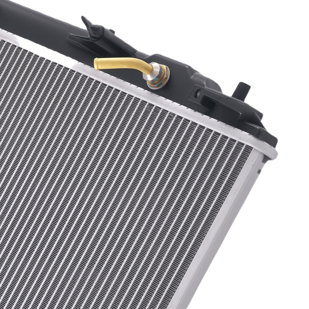 Aluminum Engine RadiatorAC Condenser compatible for Honda Civic 2001-2004 19010PMMA02