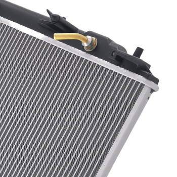 Aluminum Engine RadiatorAC Condenser compatible for Honda Civic 2001-2004 19010PMMA02