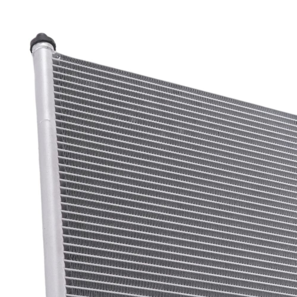 Aluminum Engine RadiatorAC Condenser compatible for Honda Civic 2001-2004 19010PMMA02