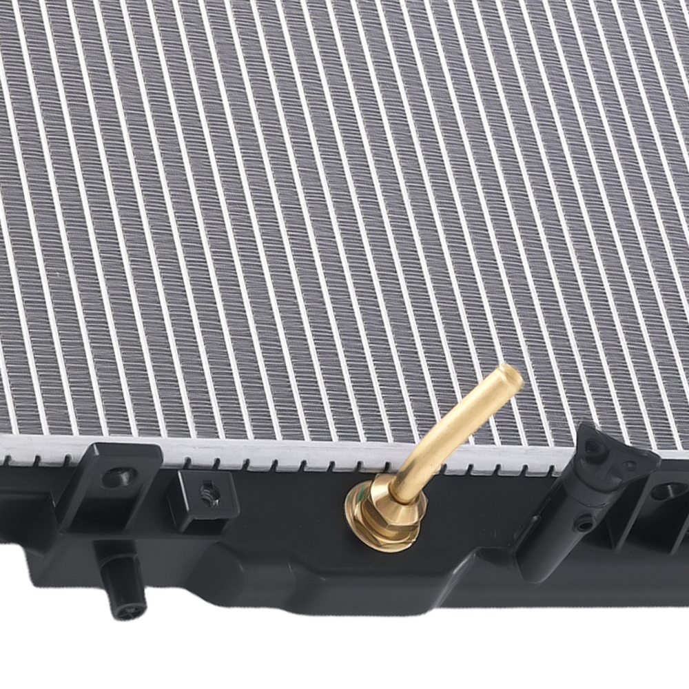 Aluminum Engine RadiatorAC Condenser compatible for Honda Civic 2001-2004 19010PMMA02