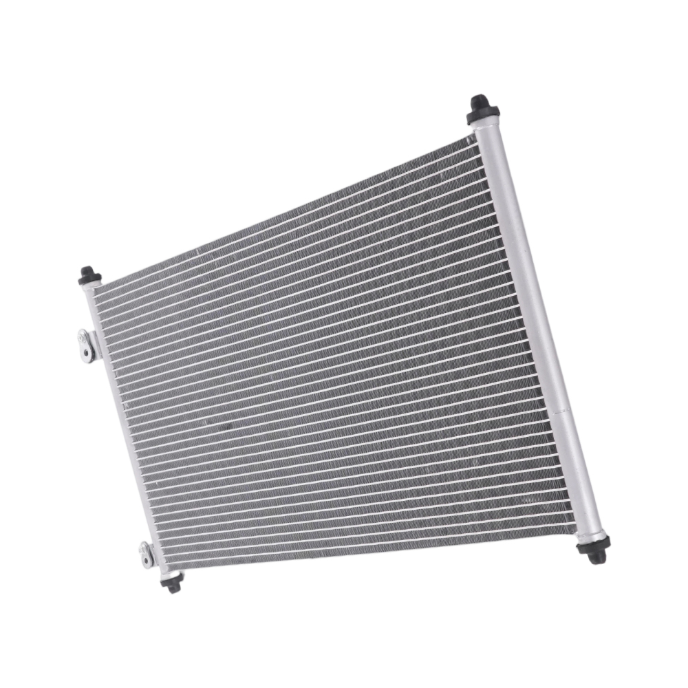 Aluminum Engine RadiatorAC Condenser compatible for Honda Civic 2001-2004 19010PMMA02