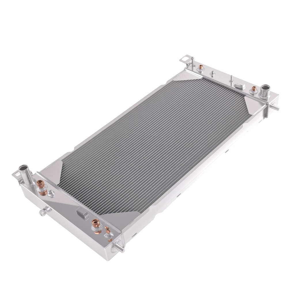 4 Row Aluminum Cooling Radiator compatible for Chevy Avalanche 1500 5.3L 6.0L 2002-2011