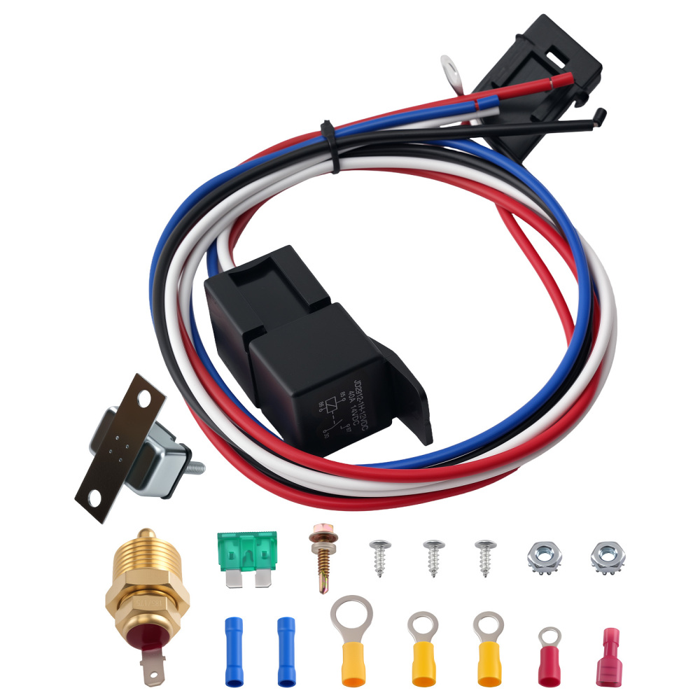 3 Row Aluminum Radiator Shroud Fan compatible for Cadillac Escalade Hummer H2 6.0 2002-2011