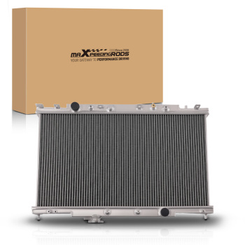 2 Row Aluminum Radiator compatible for Honda CR-V Element 2.4L 02-11 CU2443 AT Type