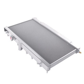 2 Row Aluminum Radiator Assembly compatible for Subaru Impreza WRX STI 2.5L 2004-2007