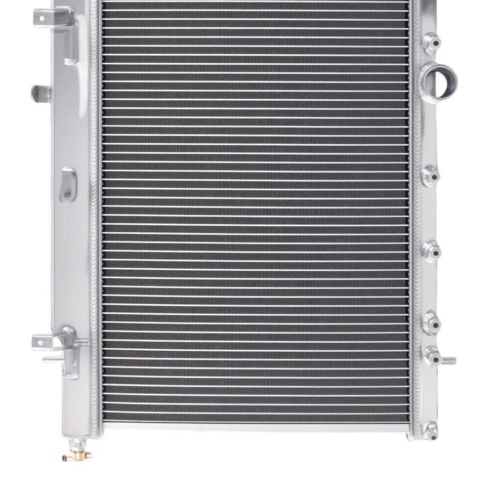 2 Row Aluminum Radiator Assembly compatible for Subaru Impreza WRX STI 2.5L 2004-2007