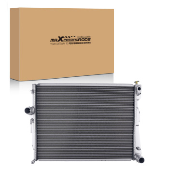 3 Row Aluminum Radiator compatible for BMW E46 1999-2006 MT BM3010107 Cross Flow