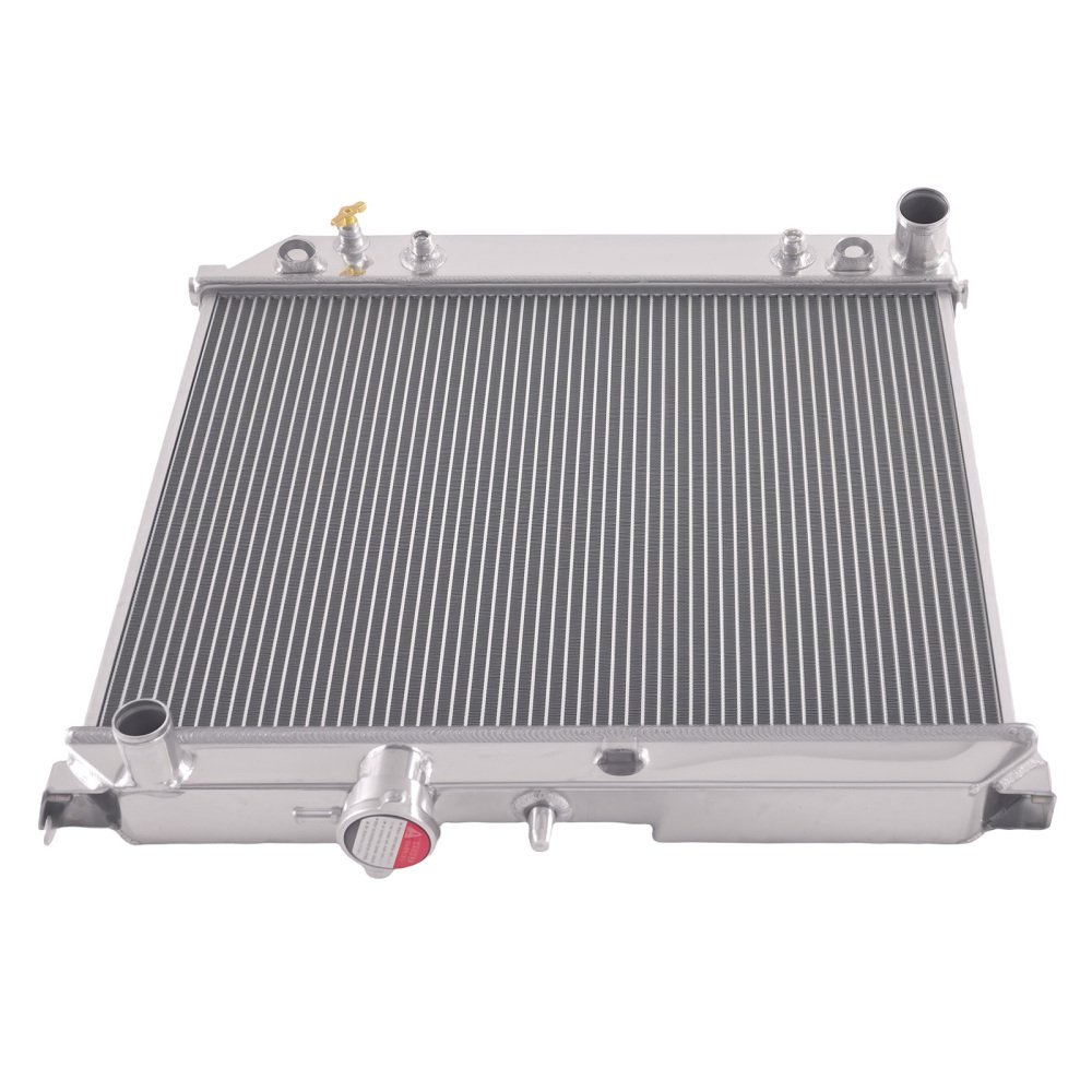 2 Row Aluminum Engine Radiator compatible for Colorado/Canyon L4 2.8L 2004-2006 CC2707
