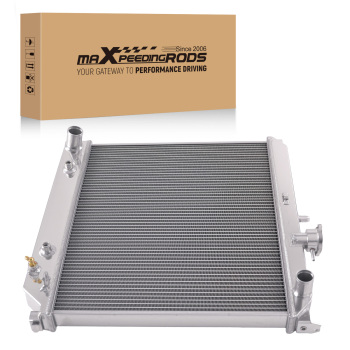 2 Row Aluminum Engine Radiator compatible for Colorado/Canyon L4 2.8L 2004-2006 CC2707