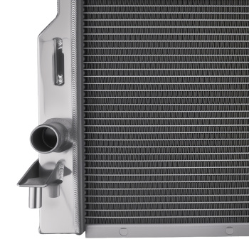 Aluminum Cooling Radiator compatible for Ford Mustang 3.7L-5.0L 2005-2013 RA2789 3 Row MT