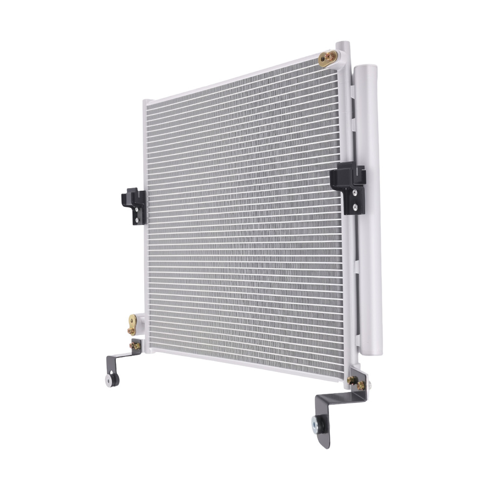 Aluminum RadiatorAC Condenser compatible for Toyota Tacoma 2.7L 4.0L 2012-2015 2802