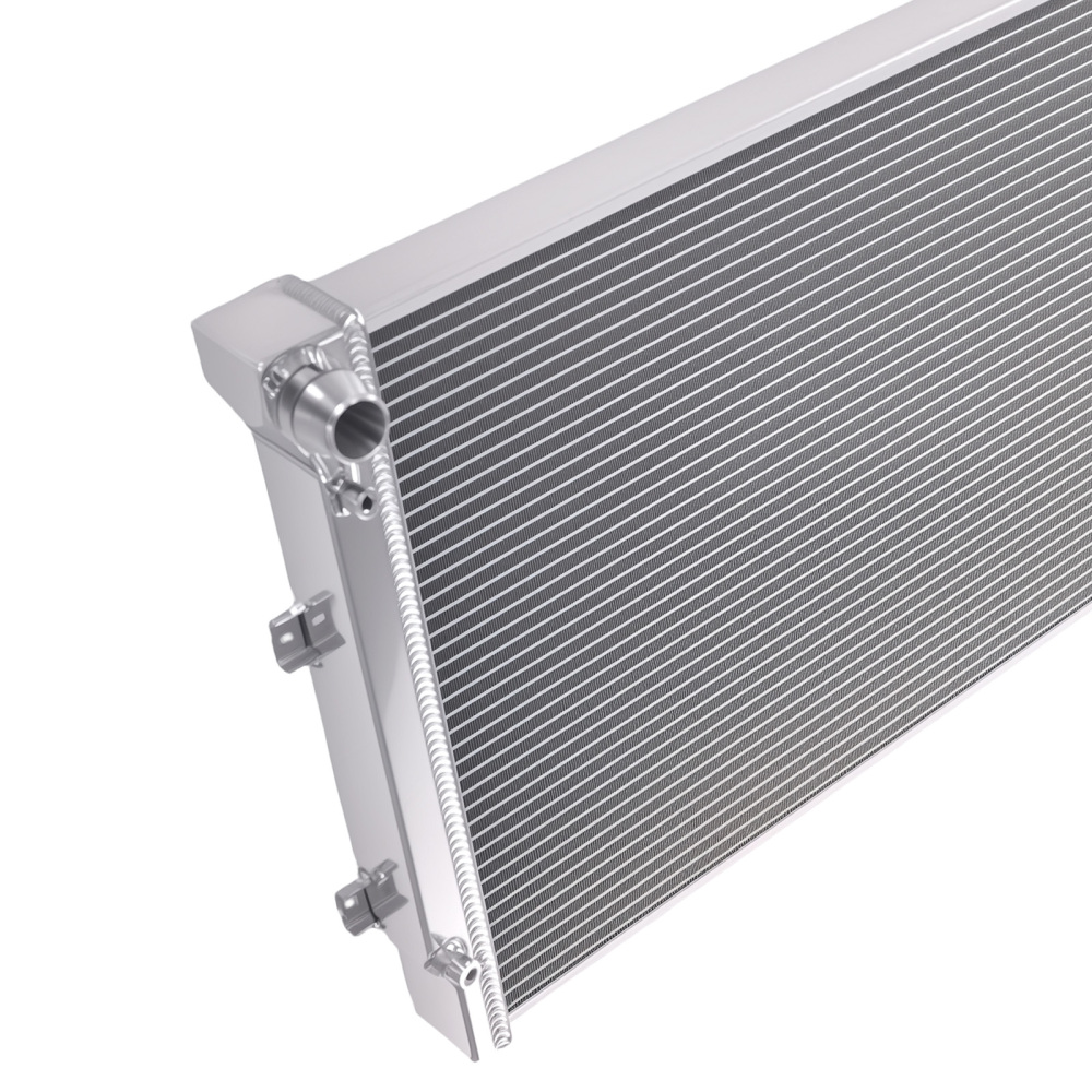 2 Row Aluminum Coolant Radiator compatible for Audi A3/Compatible for VW GTI 2.0L 2006-2013 CU2822