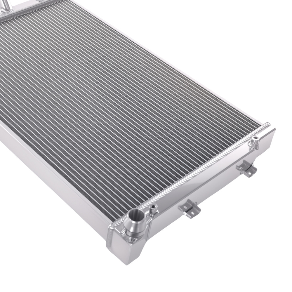 2 Row Aluminum Coolant Radiator compatible for Audi A3/Compatible for VW GTI 2.0L 2006-2013 CU2822