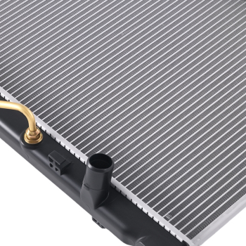 Aluminum Radiator and compatible for AC Condenser compatible for Toyota Camry 2.4L 2007-2009 1640028640