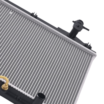 Aluminum Radiator and compatible for AC Condenser compatible for Toyota Camry 2.4L 2007-2009 1640028640