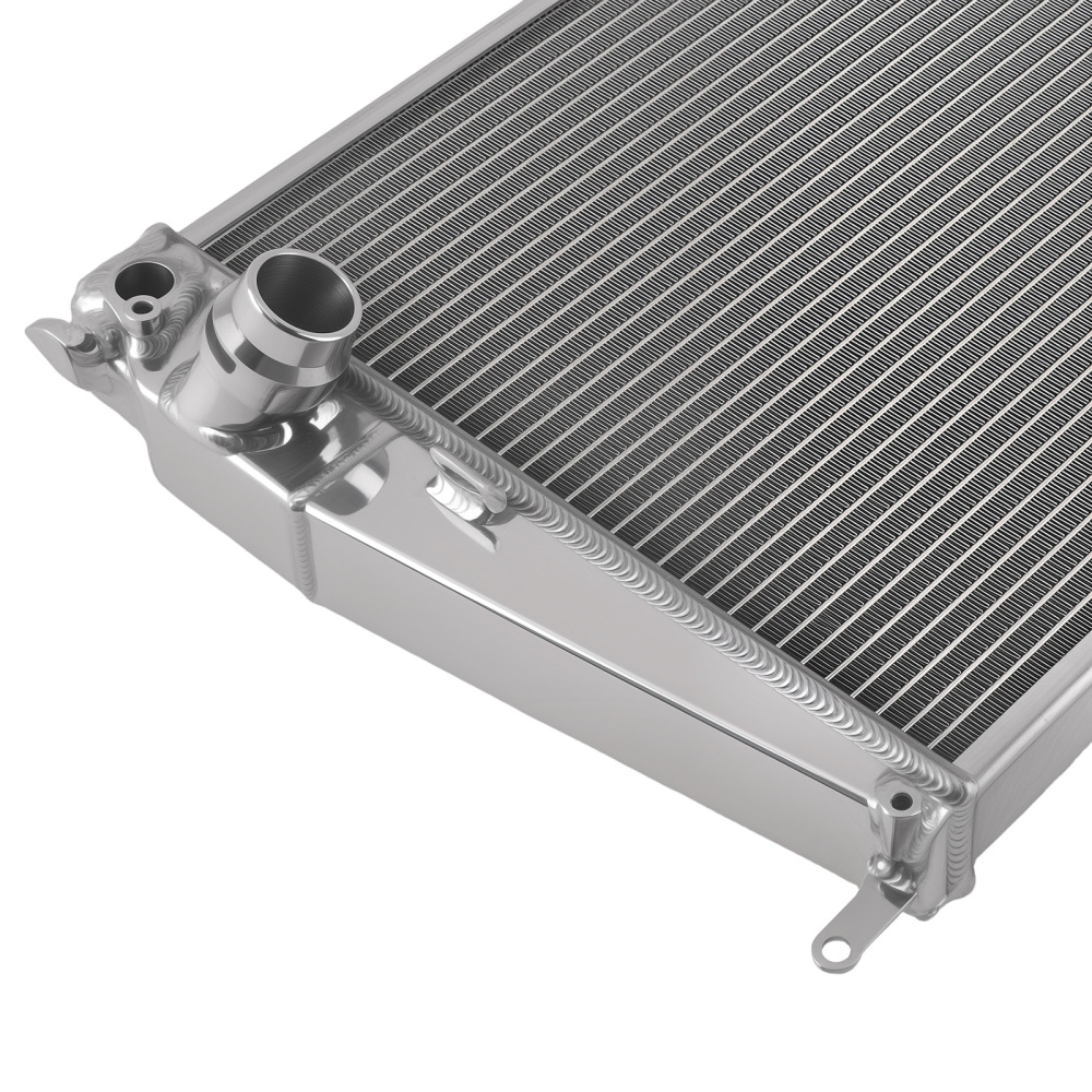 2 Row Aluminum Radiator Assembly compatible for BMW 335i/Z4/135i 3.0L MT 2007-2011 DPI2973