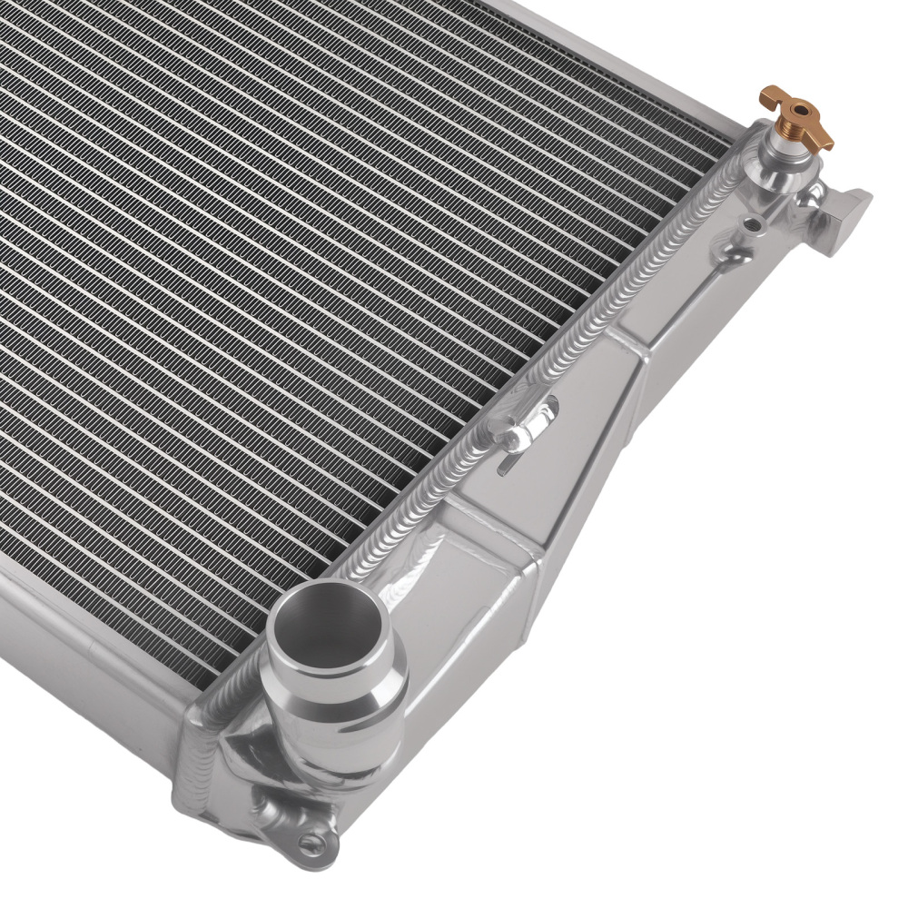 2 Row Aluminum Radiator Assembly compatible for BMW 335i/Z4/135i 3.0L MT 2007-2011 DPI2973