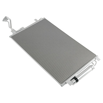Aluminum Engine RadiatorCondenser compatible for Nissan Altima 2.5L 2007-2018 CSF3433