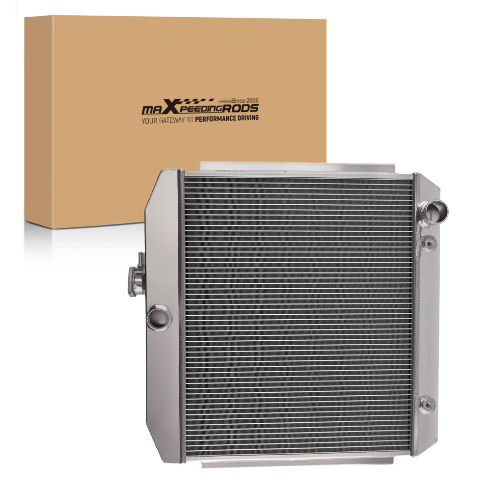 3 Row Aluminum Engine Radiator compatible for Chevrolet Two-Ten 1955-1957 5057