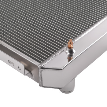 4 Row Aluminum Engine Radiator compatible for Chevy Nomad V8 1955-1957 SBR5057