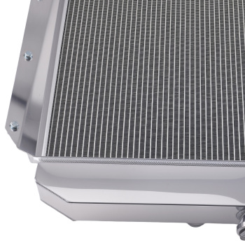 3 Row Aluminum Radiator w/ Shroud Fan compatible for Chevy 3100 1955-1959 RAD5559