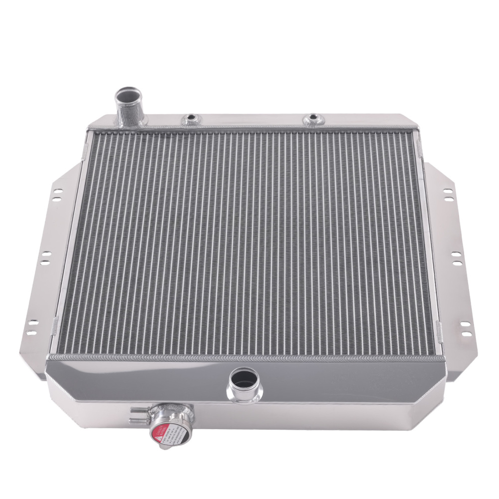3-Row Aluminum Radiator compatible for Chevrolet C10/C20/C30 Pickup Base 1960-1962 6062
