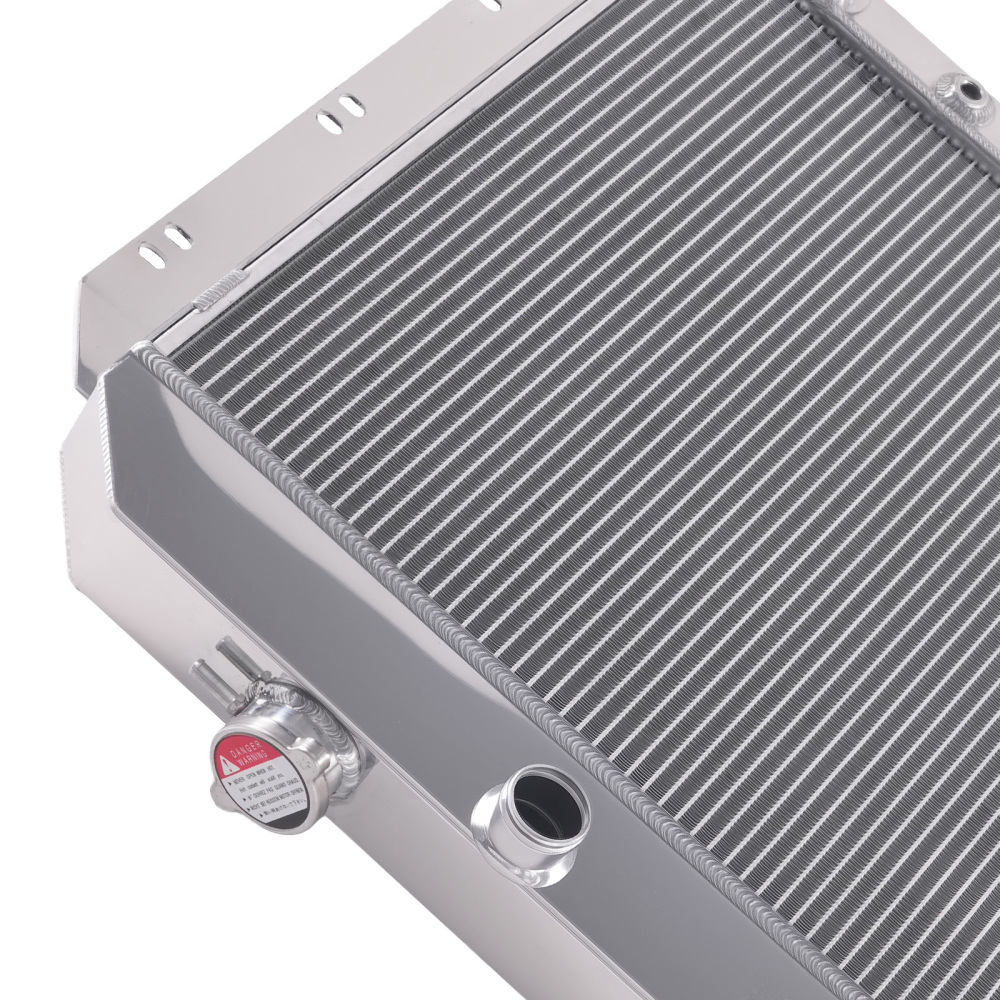 3-Row Aluminum Radiator compatible for Chevrolet C10/C20/C30 Pickup Base 1960-1962 6062