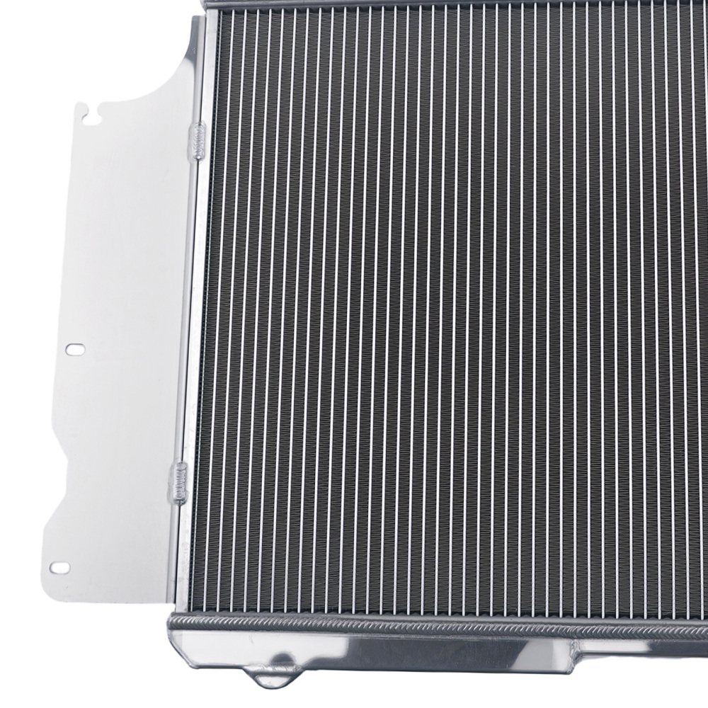 3 Row Aluminum Radiator Shroud Fan compatible for Jeep Wrangler YJ TJ 2.4L 4.0L 1987-2006