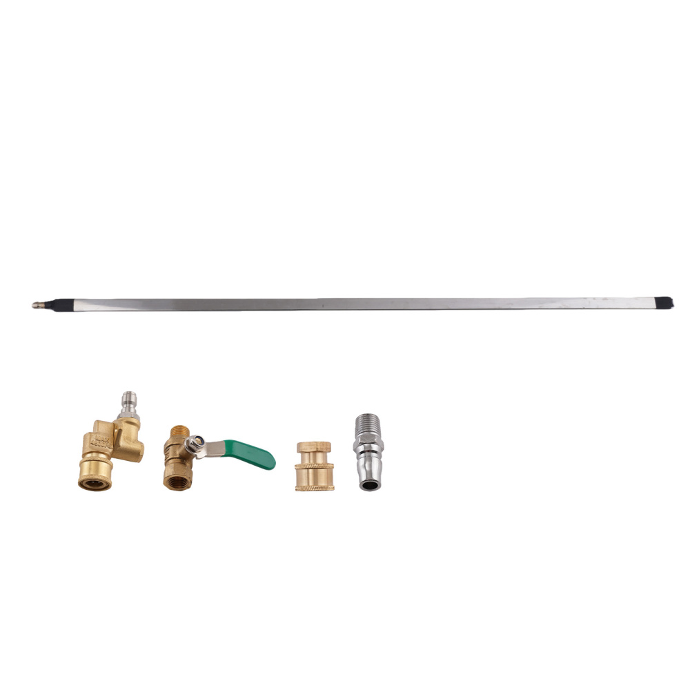 39.4 High Pressure Radiator Cleaning Tool Stainless Steel Wand Flush Kit