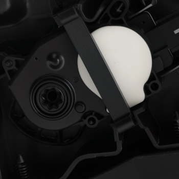 Active Grill Shutter Assembly compatible for Ford Expedition 2018-2021 w/ Motor Black