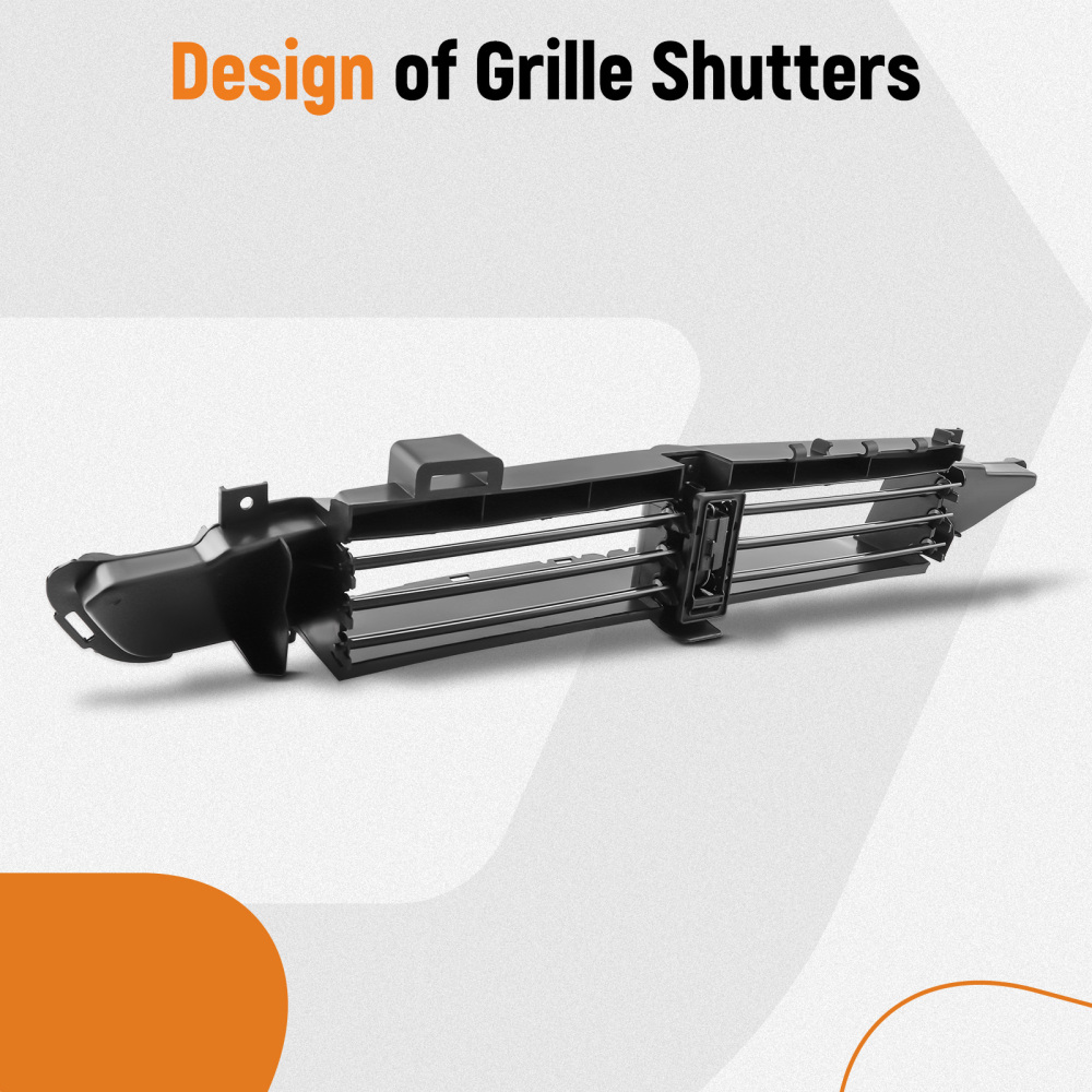 Front Active Grille Shutter Assemblyfor compatible for Jeep Cherokee Latitude Limited 2014-18