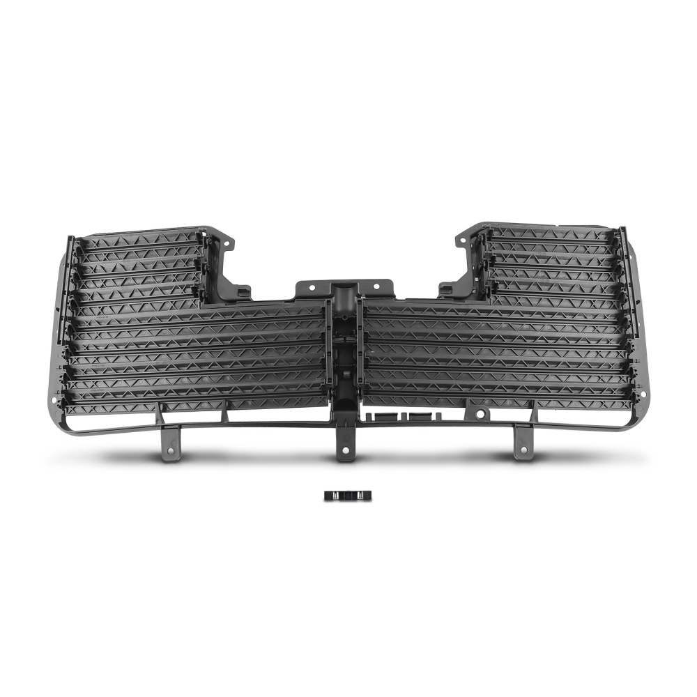 Front Grille Shutter compatible for Chevrolet Silverado 1500 compatible for GMC Sierra 2017-19 w/O Motor