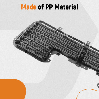 Front Grille Shutter compatible for Chevrolet Silverado 1500 compatible for GMC Sierra 2017-19 w/O Motor