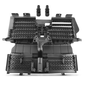 Air Shutter Grille Assembly compatible for Ford Edge 2.0L 2.7L 2019-2021 w/O Actuator