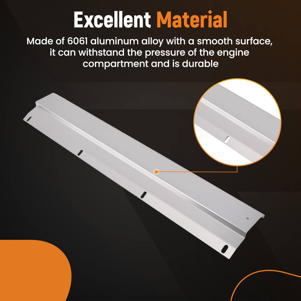 3-Row Performance Radiator for 82-92 compatible for Camaro Firebird Anodized Aluminum