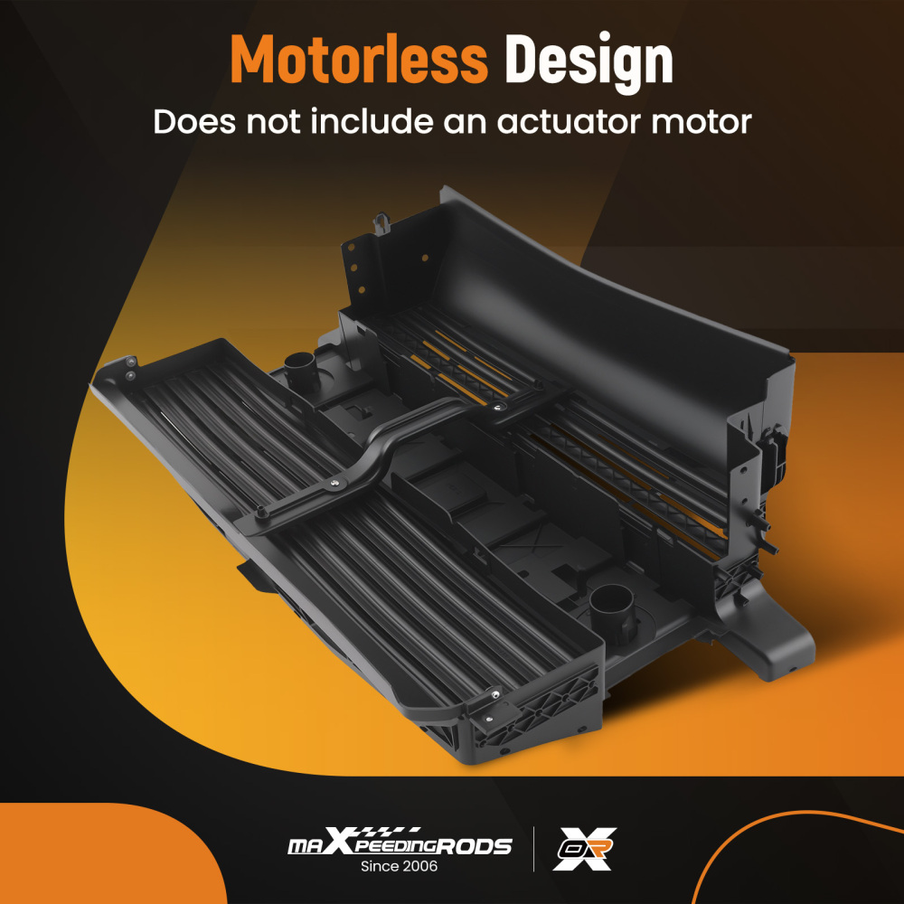 Active Grill Shutter compatible for Ford Escape 2013-2016 CJ5Z-8475-B Front Black