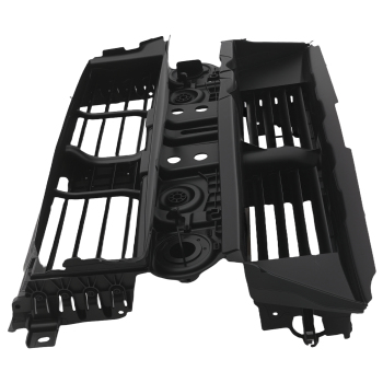 Active AGS Grille Shutter compatible for Ford Escape 17-19 GV4Z-8475-A Motor Black