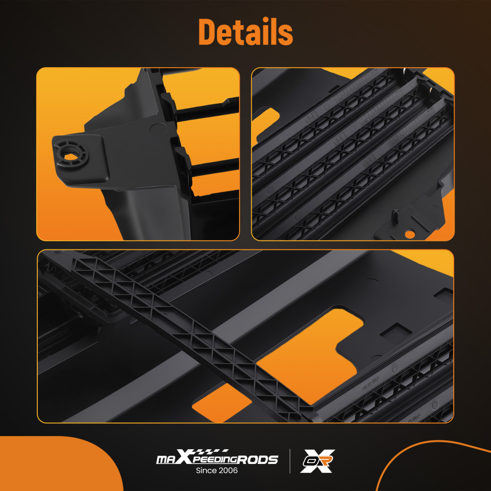 Active Grill Shutter Assembly compatible for Ford Explorer 2013-2019 Plastic JB5Z8475A