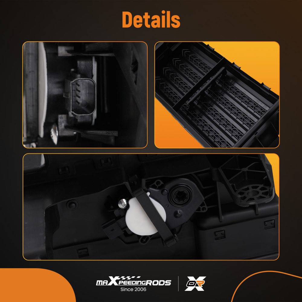 Active Airflow Grille Shutter compatible for Ford F-150 Platinum SSV 2018-2020 JL3Z8475B