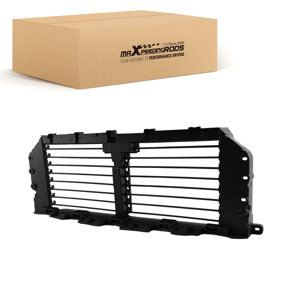 Black Radiator Control Shutter compatible for Ford F-150 2021-2023 ML3Z8475C Direct Fit