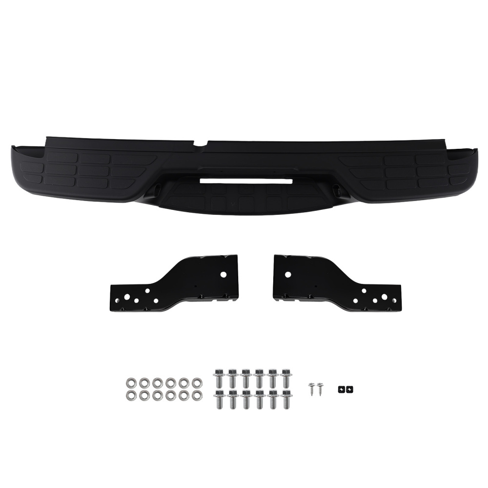 Rear Bumper Assembly compatible for Chevy S10 compatible for GMC Sonoma Fleetside 1998-04 GM1101103