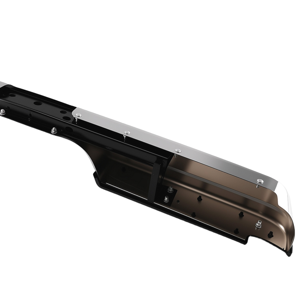 Bolt-On Chrome Rear Bumper compatible for Dodge Ram 1500 2500 3500 1994-2002 11716742