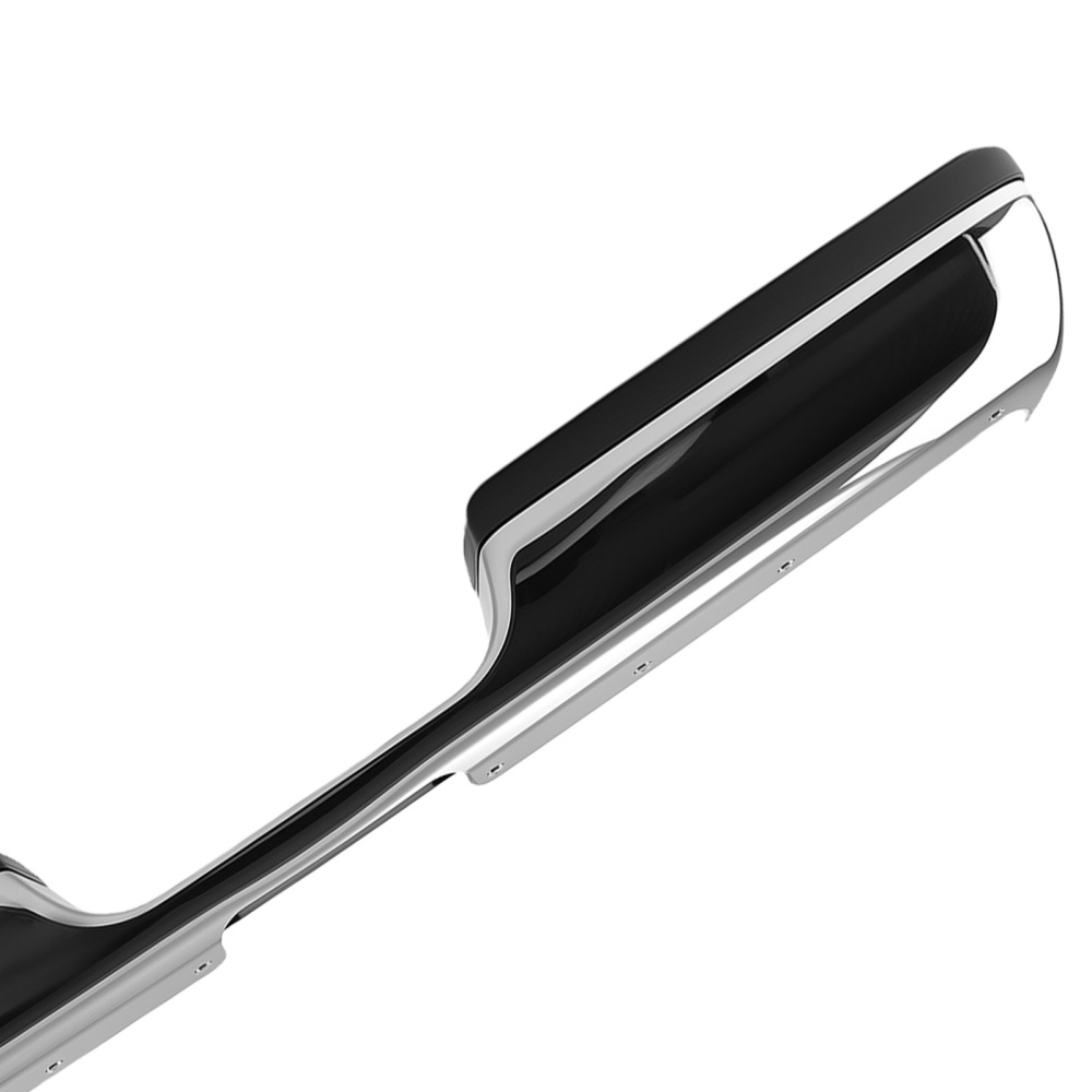 Bolt-On Chrome Rear Bumper compatible for Dodge Ram 1500 2500 3500 1994-2002 11716742