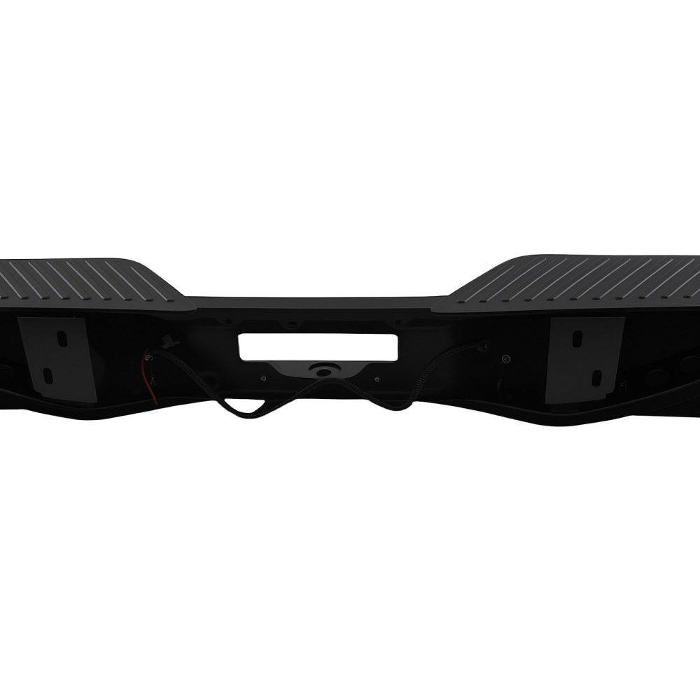 Black Rear Bumper Assembly compatible for Ford F-150 XL 1997-2003 F65Z-17C886-BB